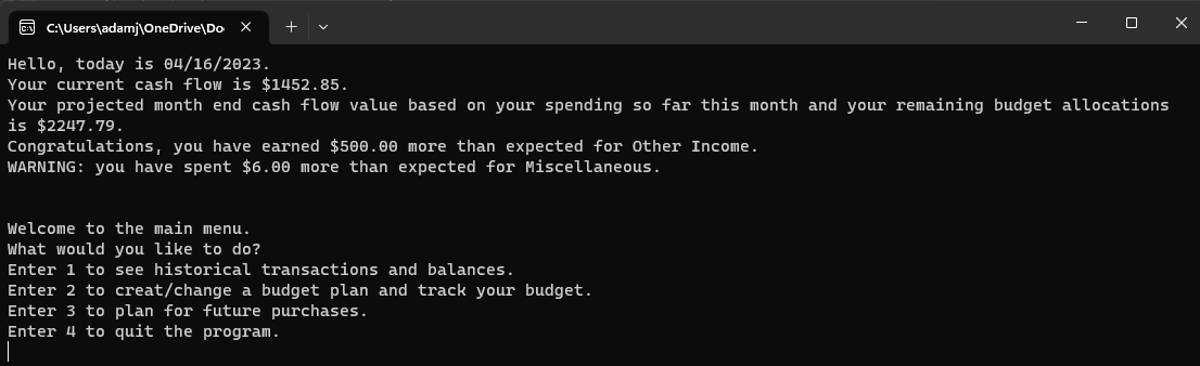 GitHub - ascibelli/Personal-Budget-Tracker: Personal financial ...