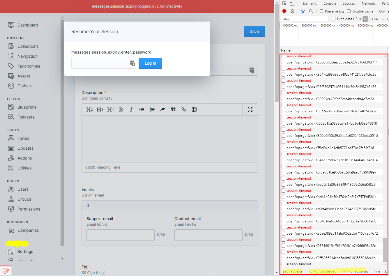 Too many request every second when session timeout · Issue #2430 ...
