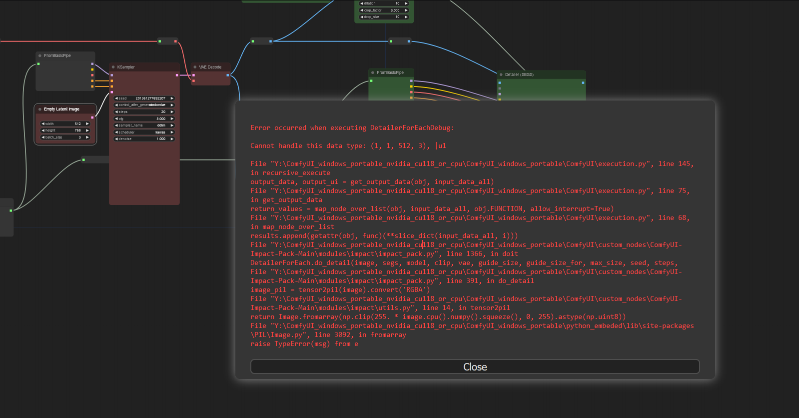 TypeError Cannot handle this data type (1, 1, 512, 3), u1 · Issue 43 ·