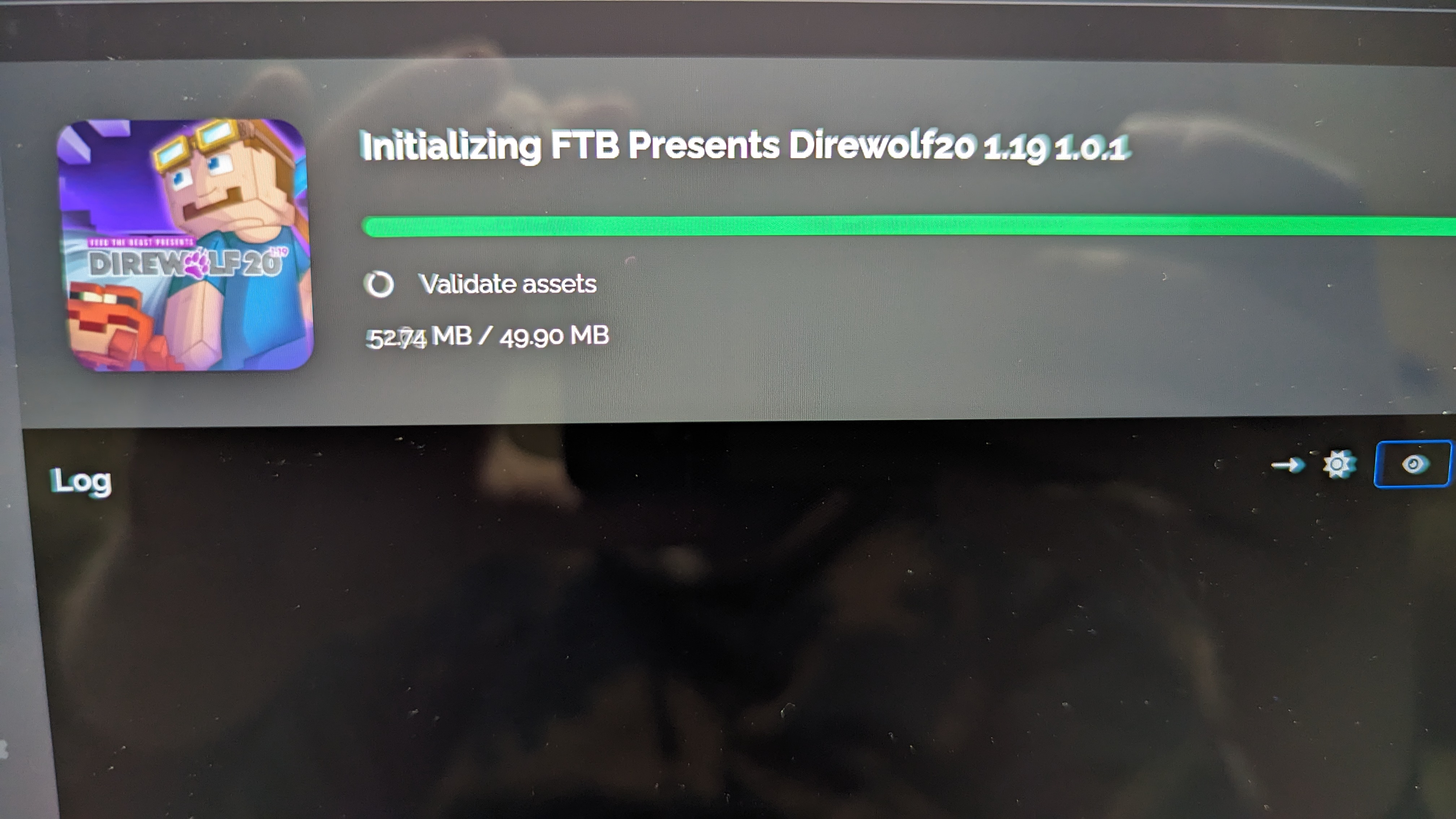 Failure to launch any packs (failed to execute asset update task ...