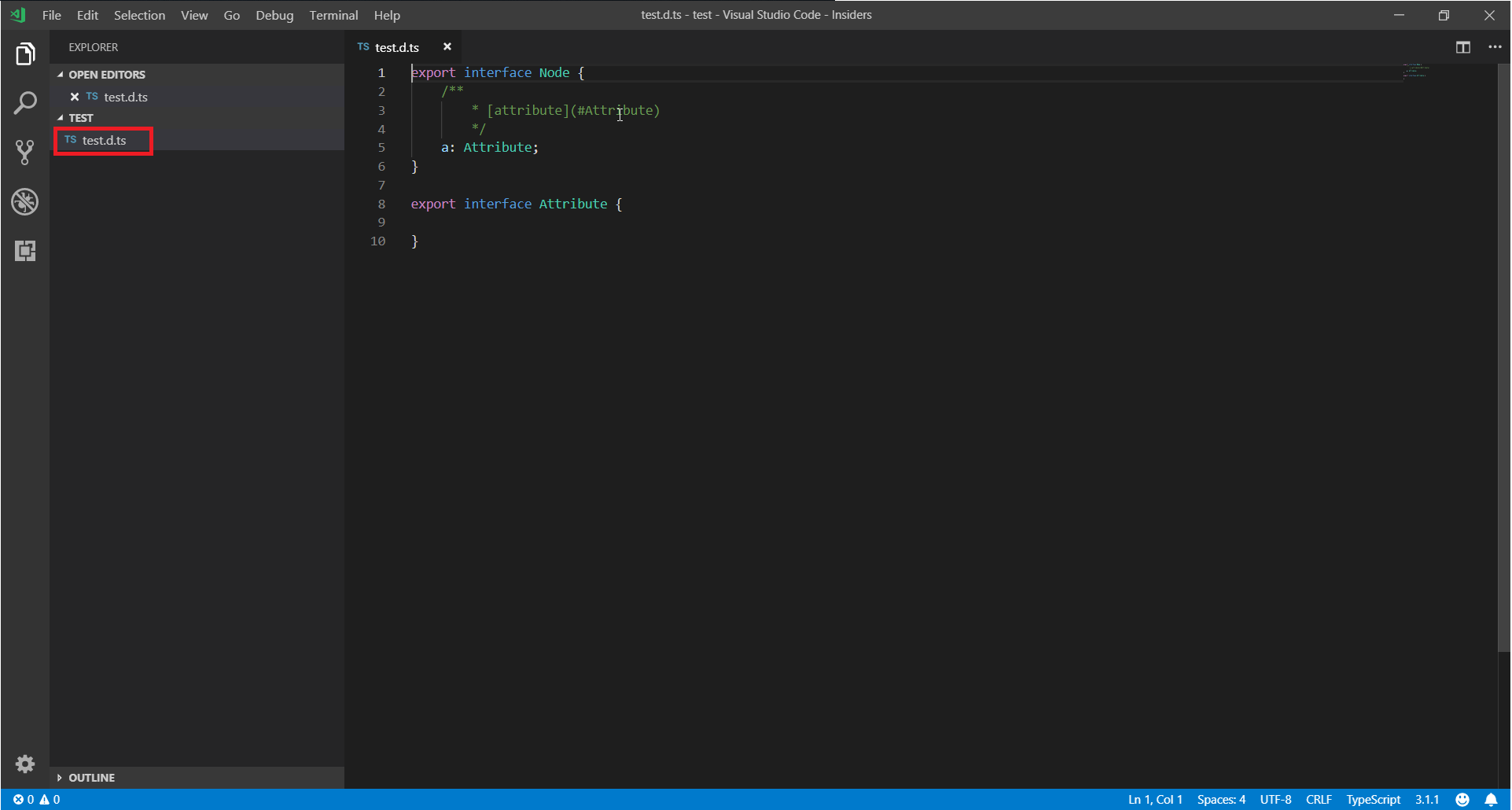Inline Links only work for vscode.d.ts file · Issue #60156 · microsoft ...