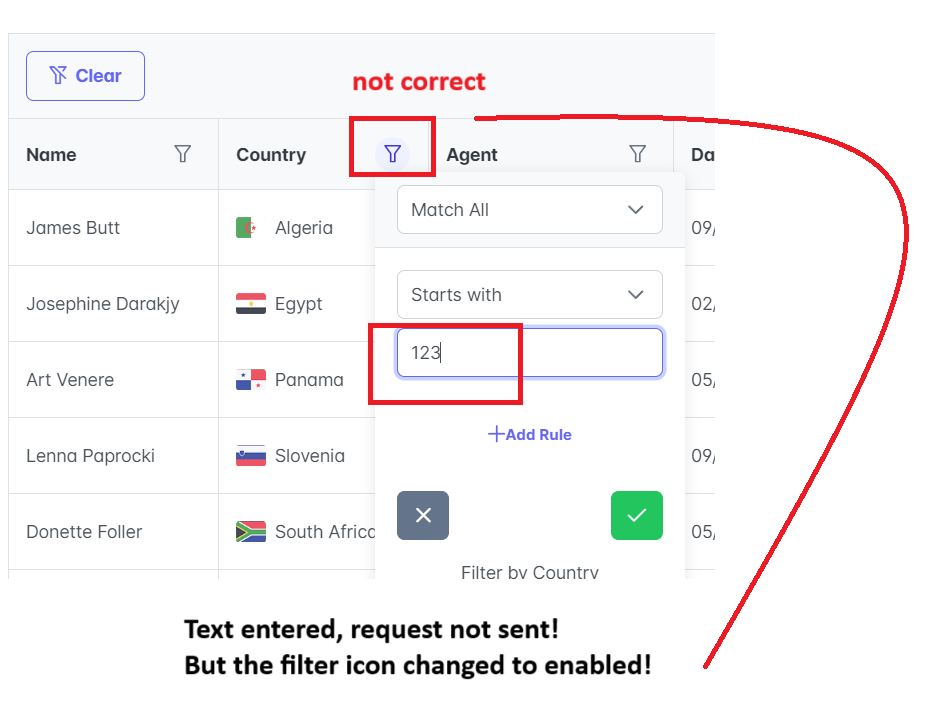 DataTable: Advanced Filter performance issue (excess re-rendering ...