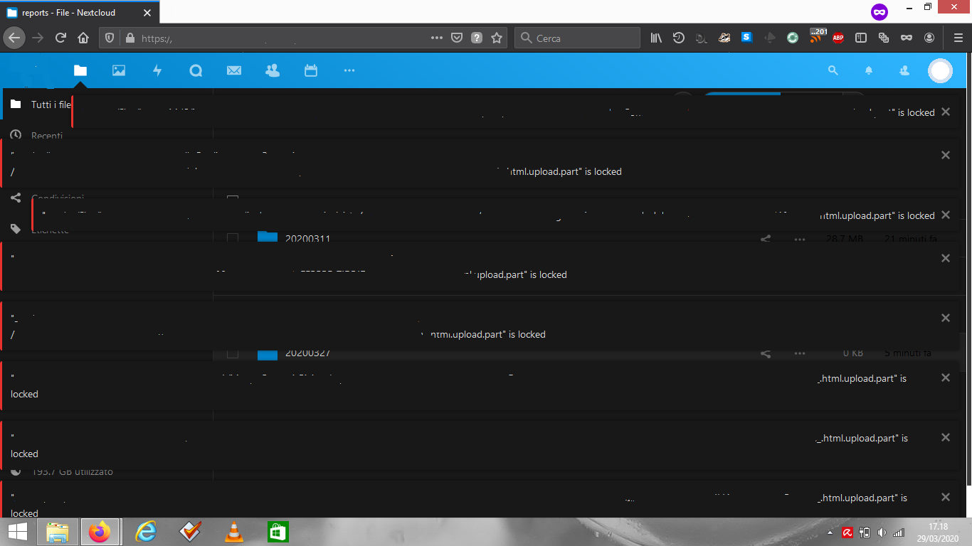 problemWithLockedfiles