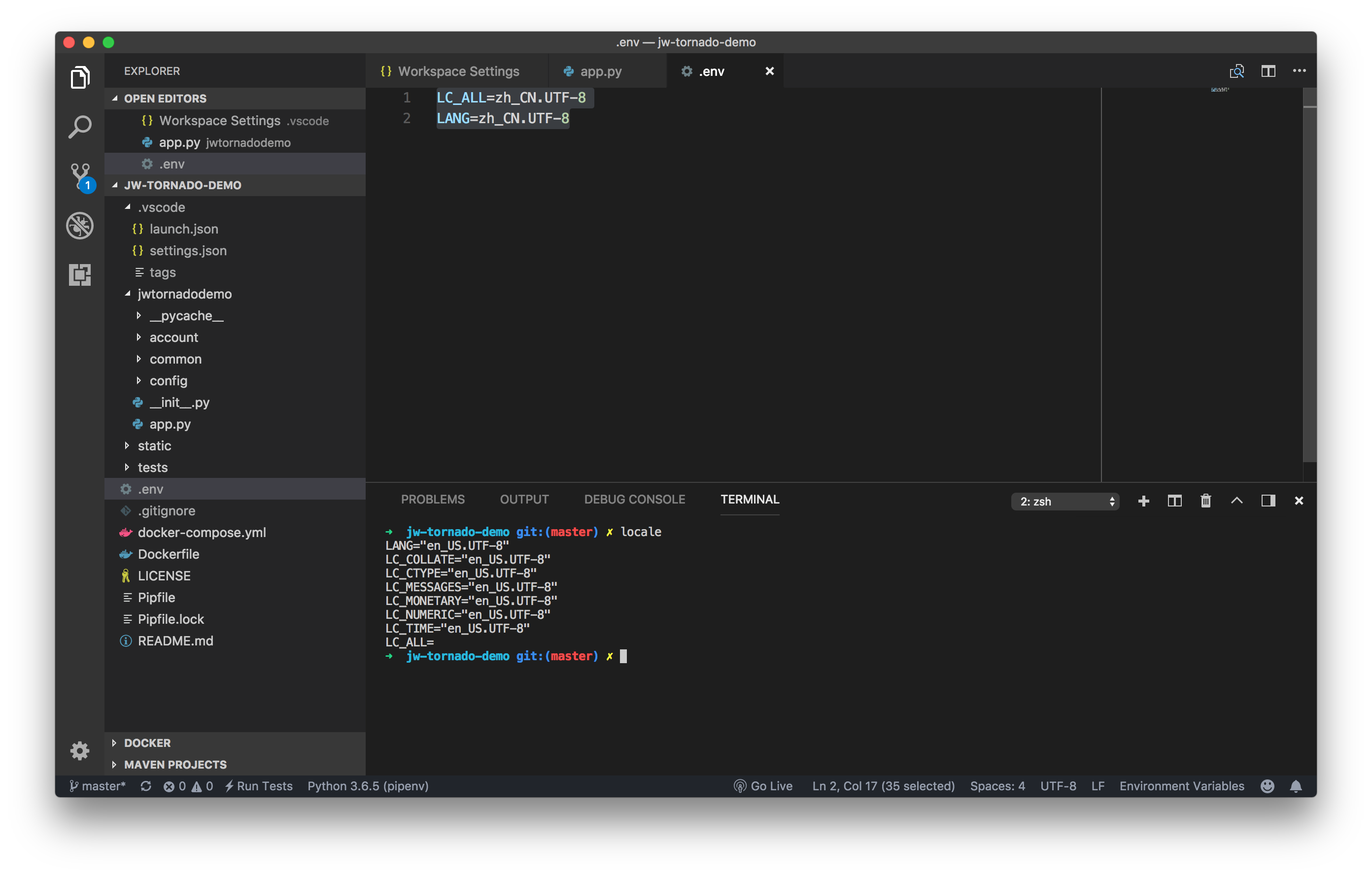 RuntimeError: Click will abort further execution because Python 3 was ...