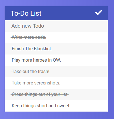 GitHub - joshbmartin/Todo-List: Todo list project built with jQuery ...