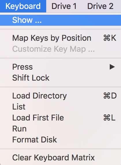 keyboardmenu