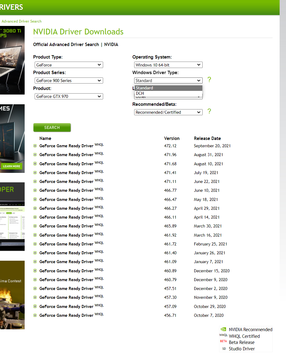 Not showing latest drivers for non-dch · Issue #101 · ElPumpo ...