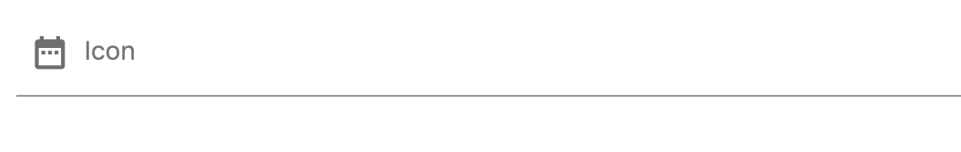 Components | TextField : Flat - with leadingIcon ⋅ Storybook 2019-08-30 15-42-58