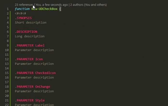 Duplicating Comment Based Help · Issue #2528 · PowerShell/vscode ...