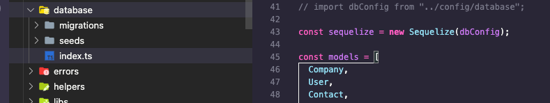 "Error: Model not initialized: "Model" needs to be added to a Sequelize ...