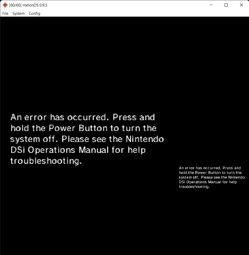Troubleshooting DSi Rayman (USA) Game · Issue 1627 · melonDSemu