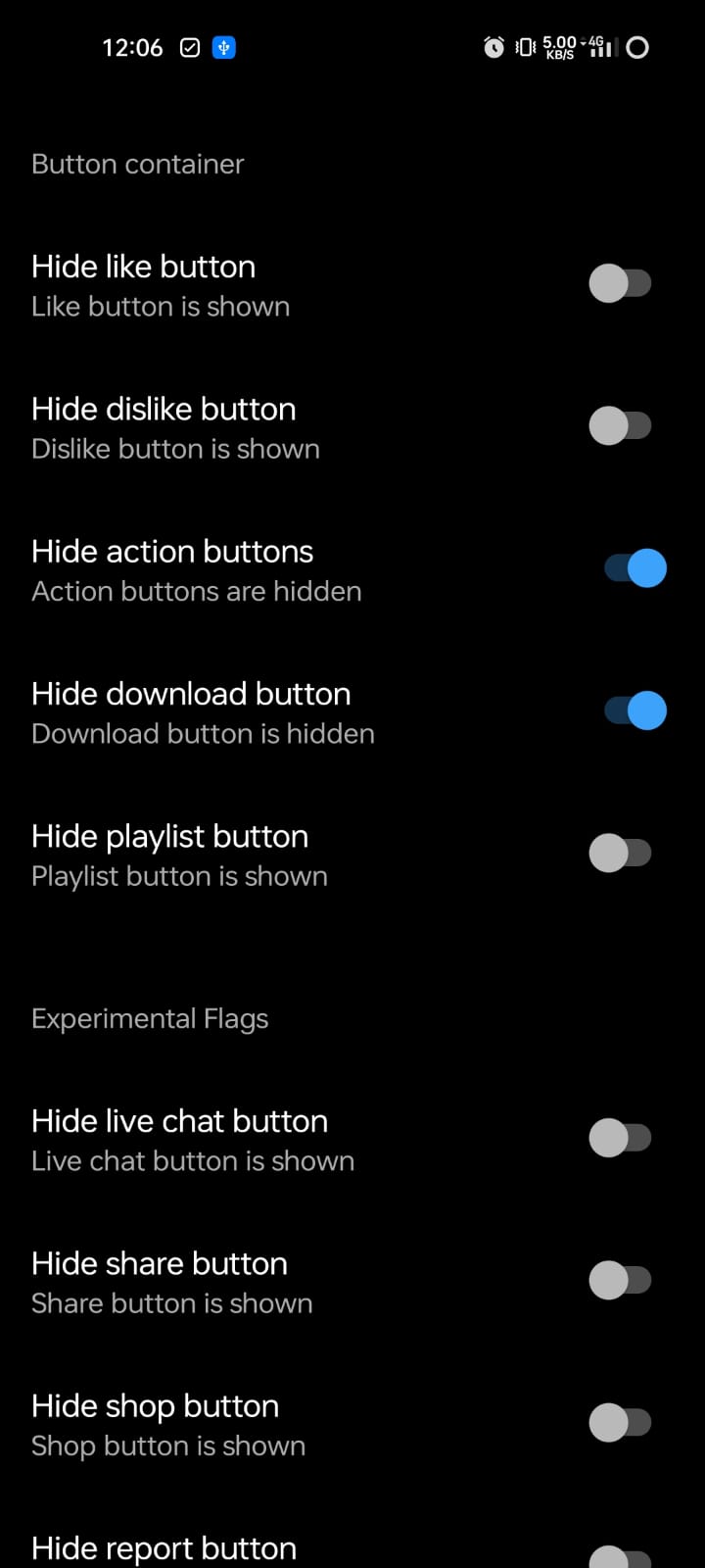 bug: Bottom Player button still visible · Issue #807 · inotia00 ...