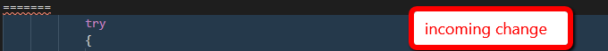 Git Inconsistent Colors between current changes and incoming changes ...