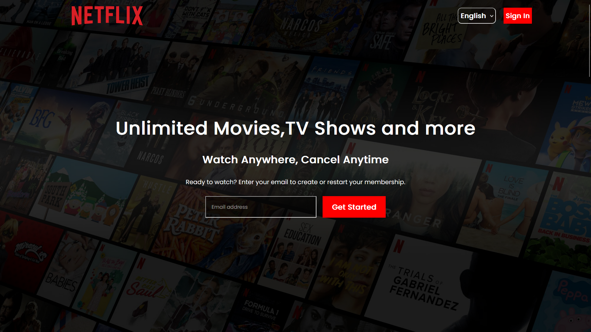 GitHub - belikenoone/Netflix-Clone-react: Netflix Clone created using ...