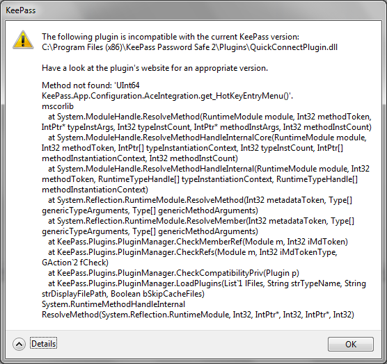 Support keepass 2.45 · Issue #32 · cristianst85/QuickConnectPlugin · GitHub