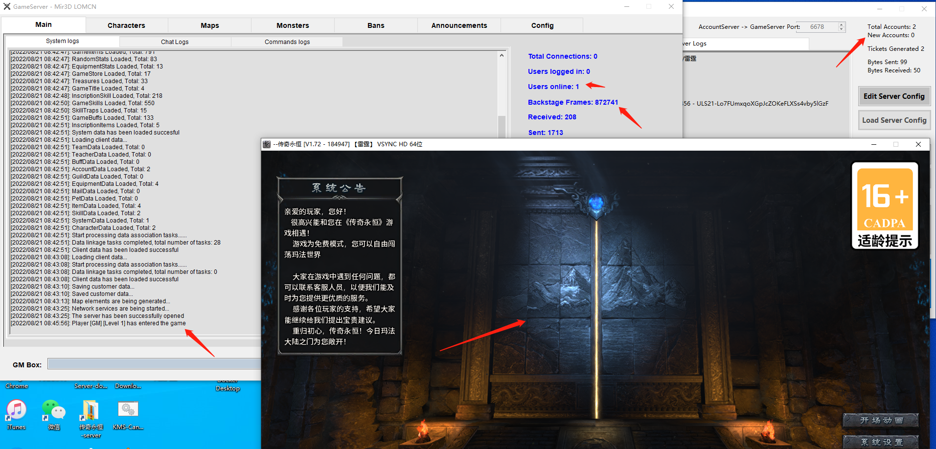 Can't enter the game · Issue 71 · mirethernity/mireternal · GitHub