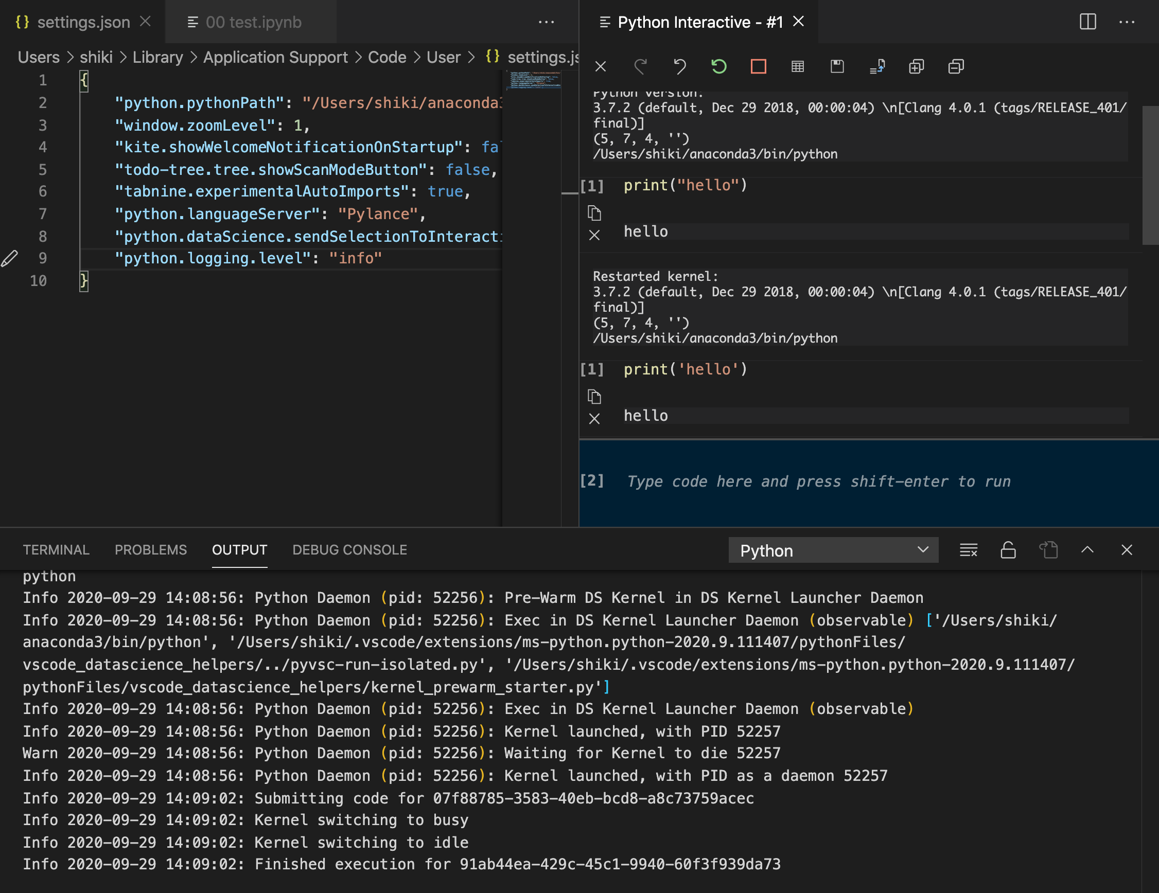 Python Interactive Window 'Export As' button doesn't work · Issue #589 ...