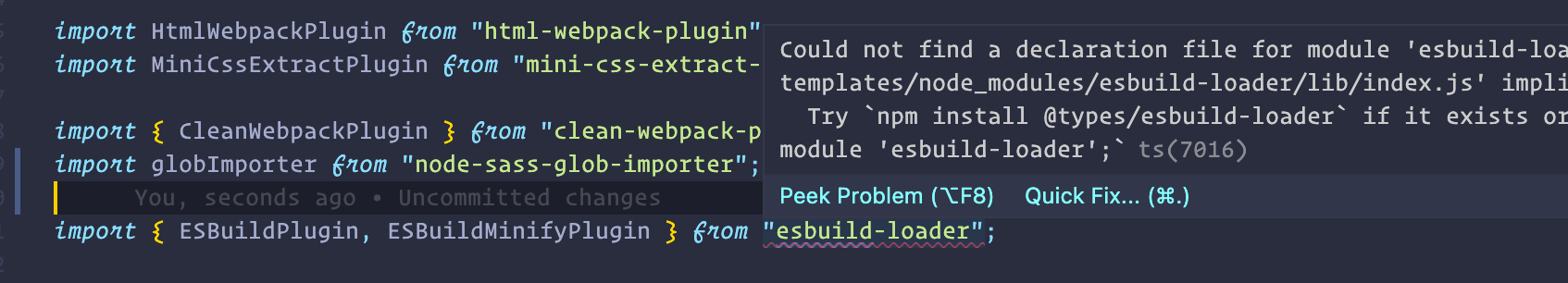 Adding TypeScript declaration file · Issue #28 · privatenumber/esbuild ...