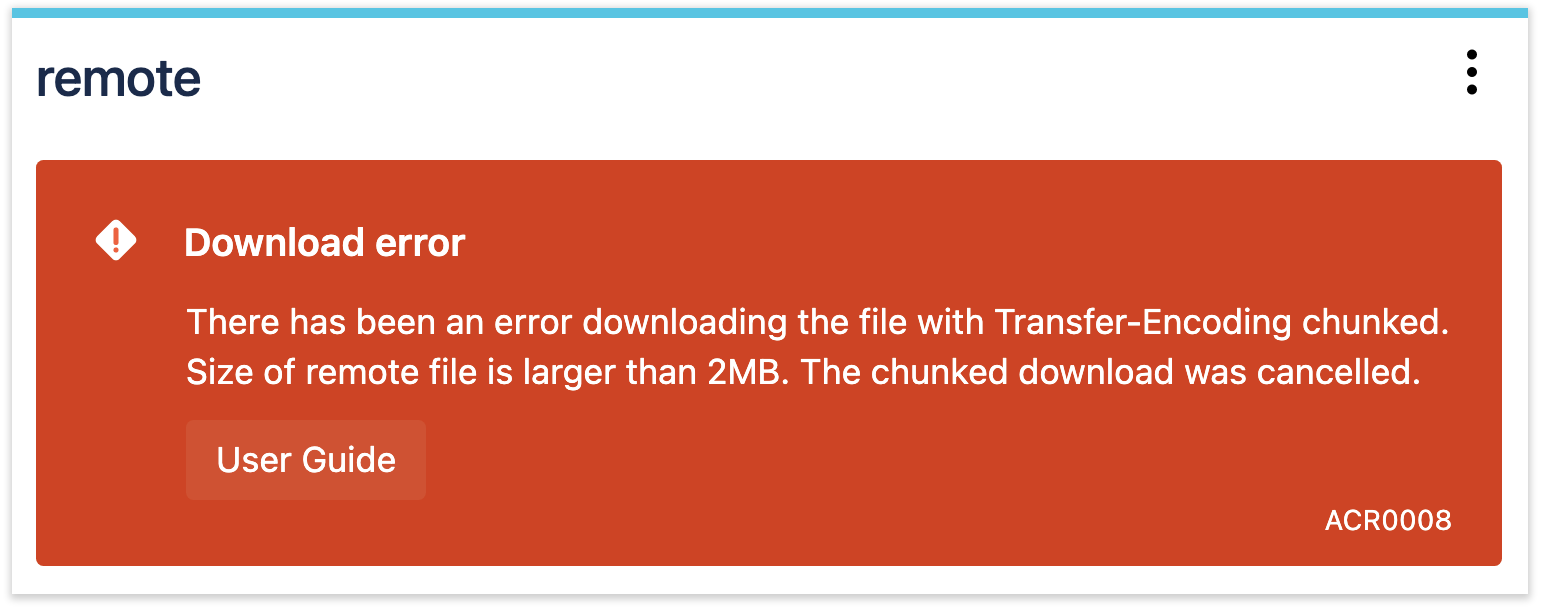 [AC28] AC Remote Allow TransferEncoding chunked with 2MB limit