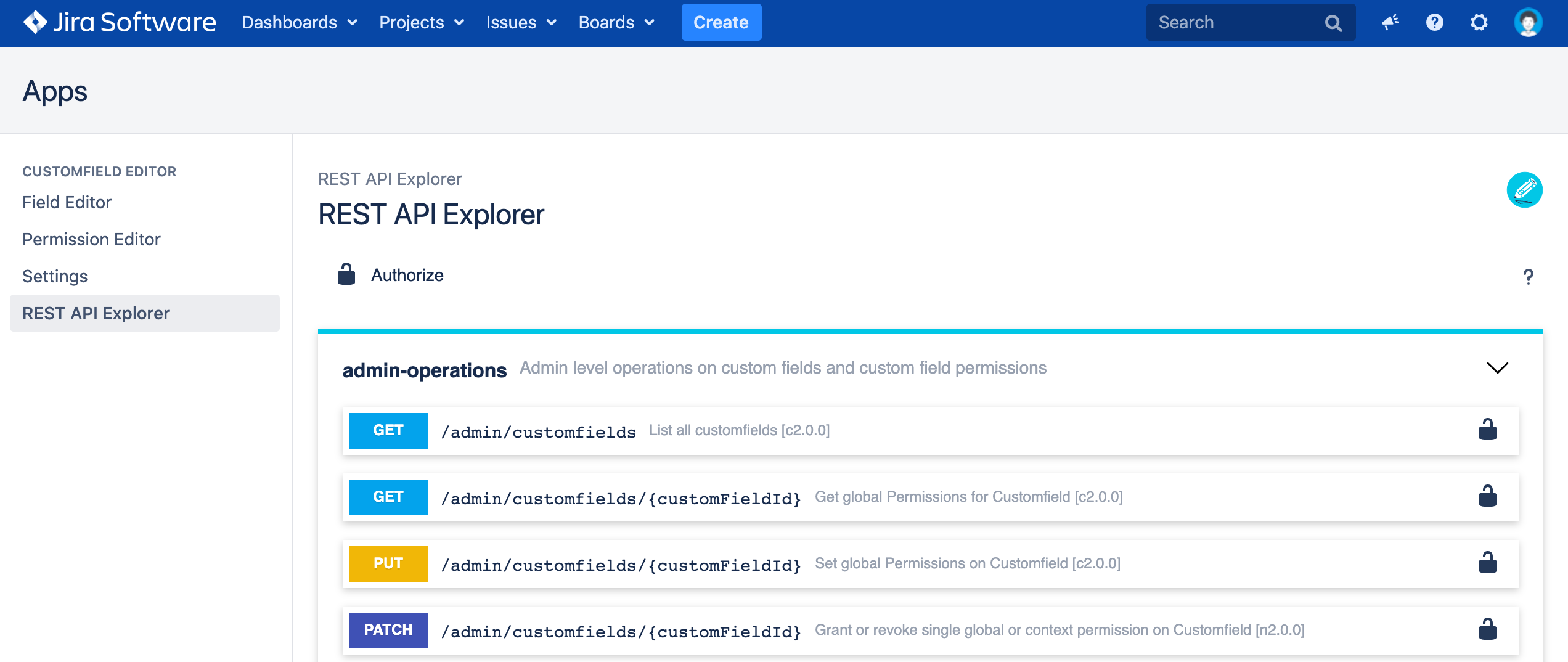 [CE91] Rework REST API Explorer to load swagger.json via REST Endpoint