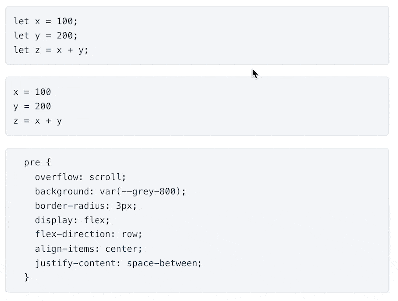 Code Block visual regressions · Issue #779 · evidence-dev/evidence · GitHub