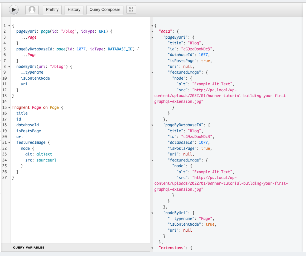 page query not working for posts page · Issue #2486 · wp-graphql/wp ...
