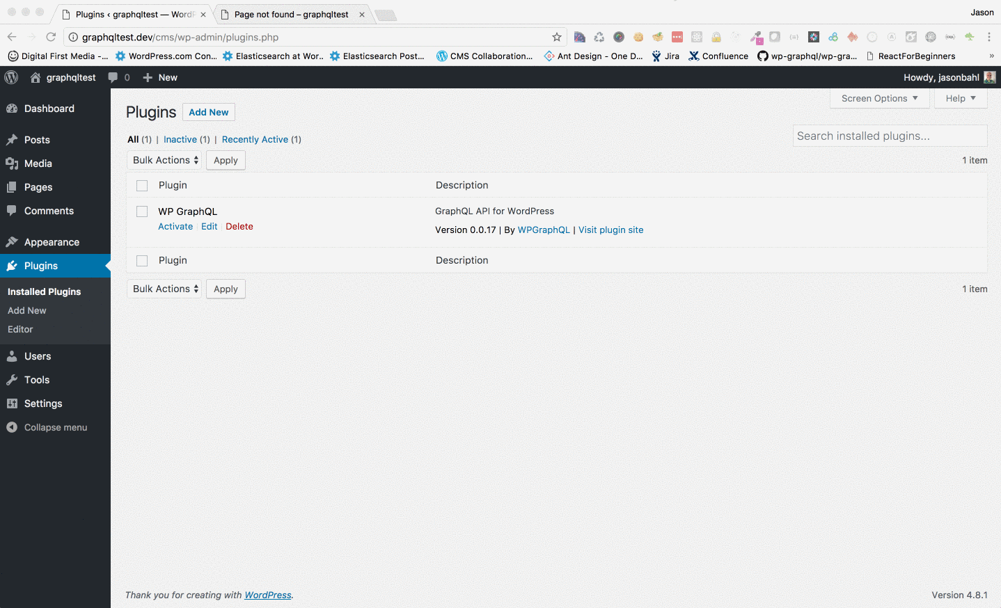 graphql-sub-directory