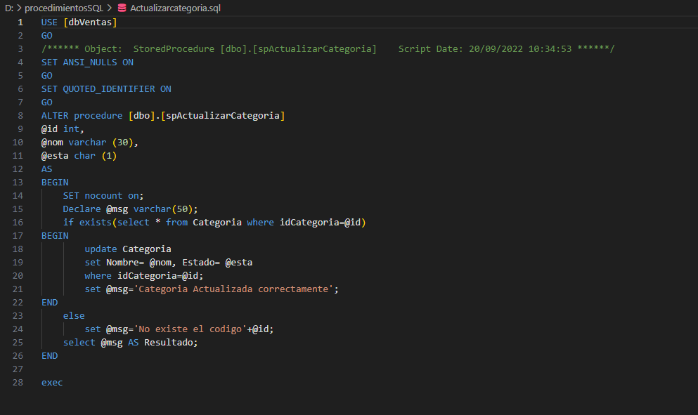 GitHub - junioruribe/Procedimientos-SQL: Actualizar,Agregar,eliminar ...