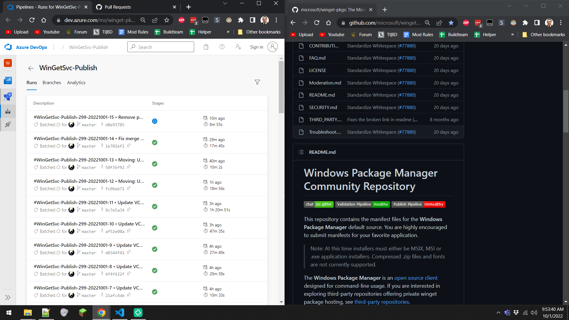 Publish Pipeline shows unhealthy when it is actually healthy · Issue ...