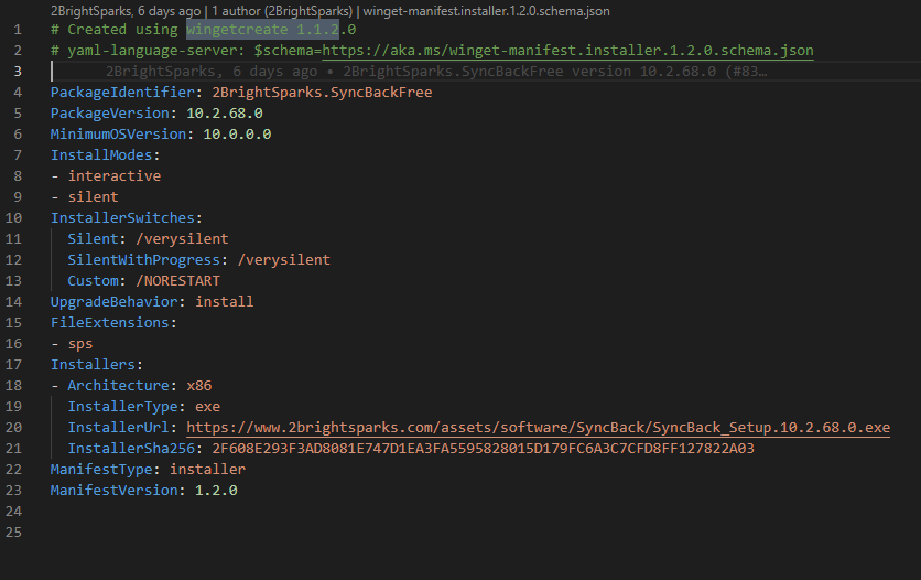 Files Created With Wingetcreate Have 2 Ending Newlines Issue 314 