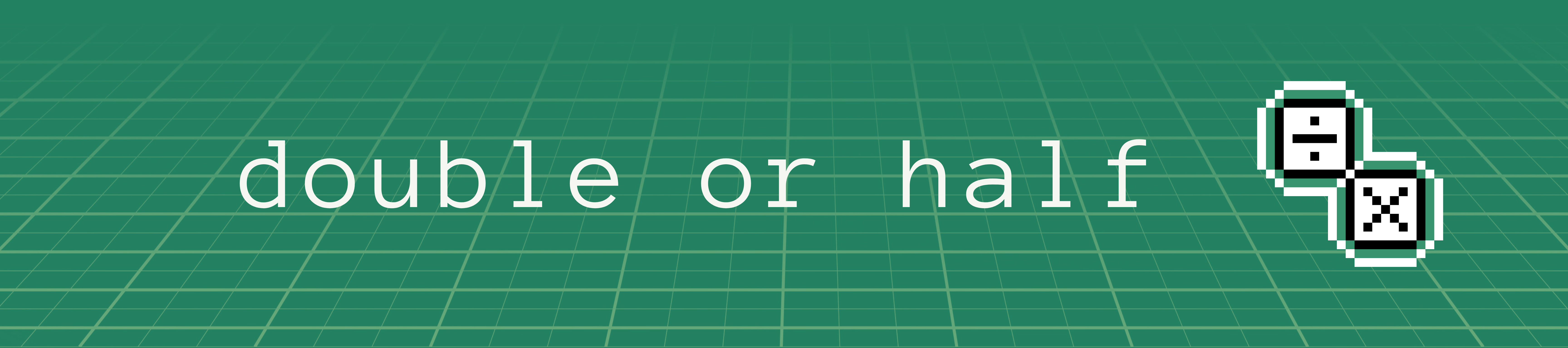 Double-or-Half | Simple GUI application built with Tkinter