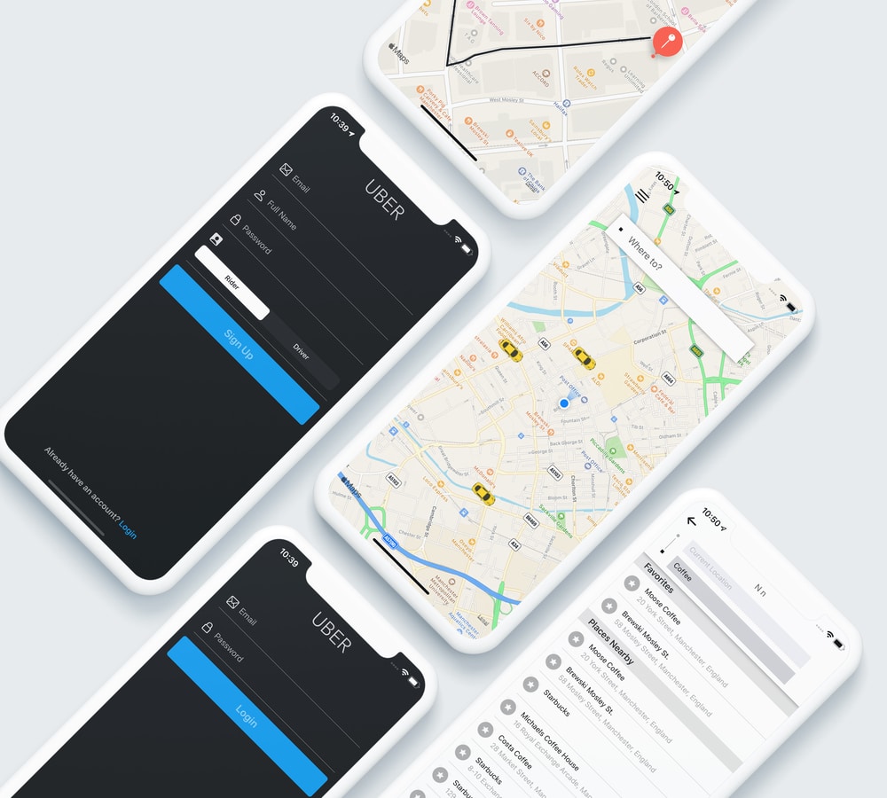 GitHub - MananPatel95/CloneOfUber: A Swift Clone of the Uber app