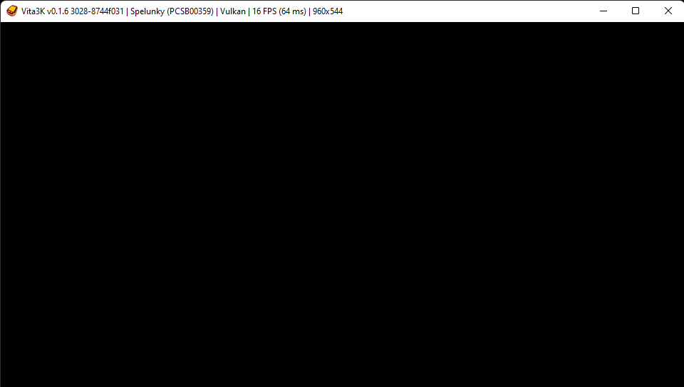 Vita3K v0 1 6 3028-8744f031 _ Spelunky (PCSB00359) _ Vulkan _ 15 FPS (67 ms) _ 960x544  24_2_2023 22_18_39