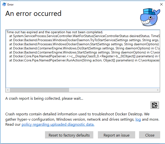Unable to switch to window container from tray icon · Issue #3608 ...