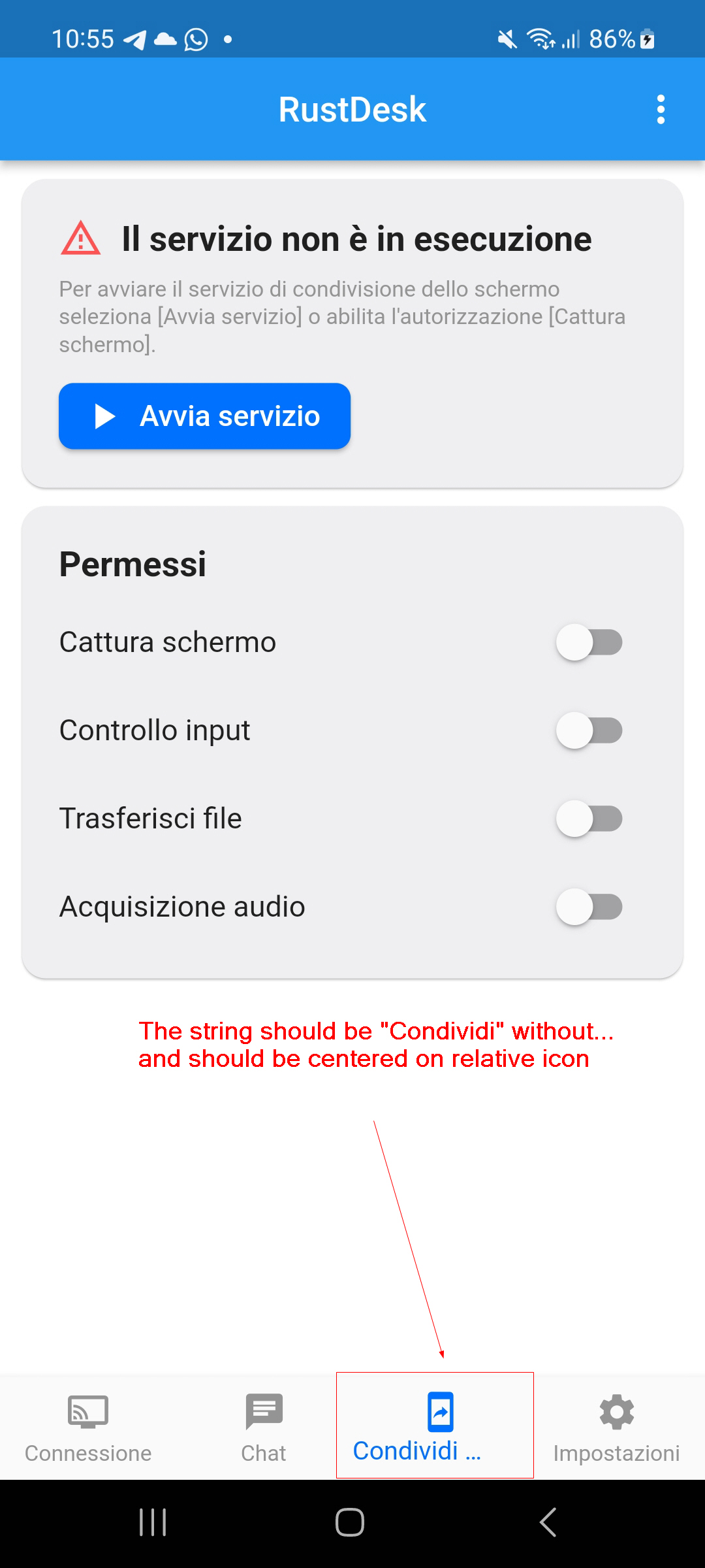 RustDesk 1.2.0 (Android) - GUI issues · Issue #4201 · rustdesk/rustdesk ...