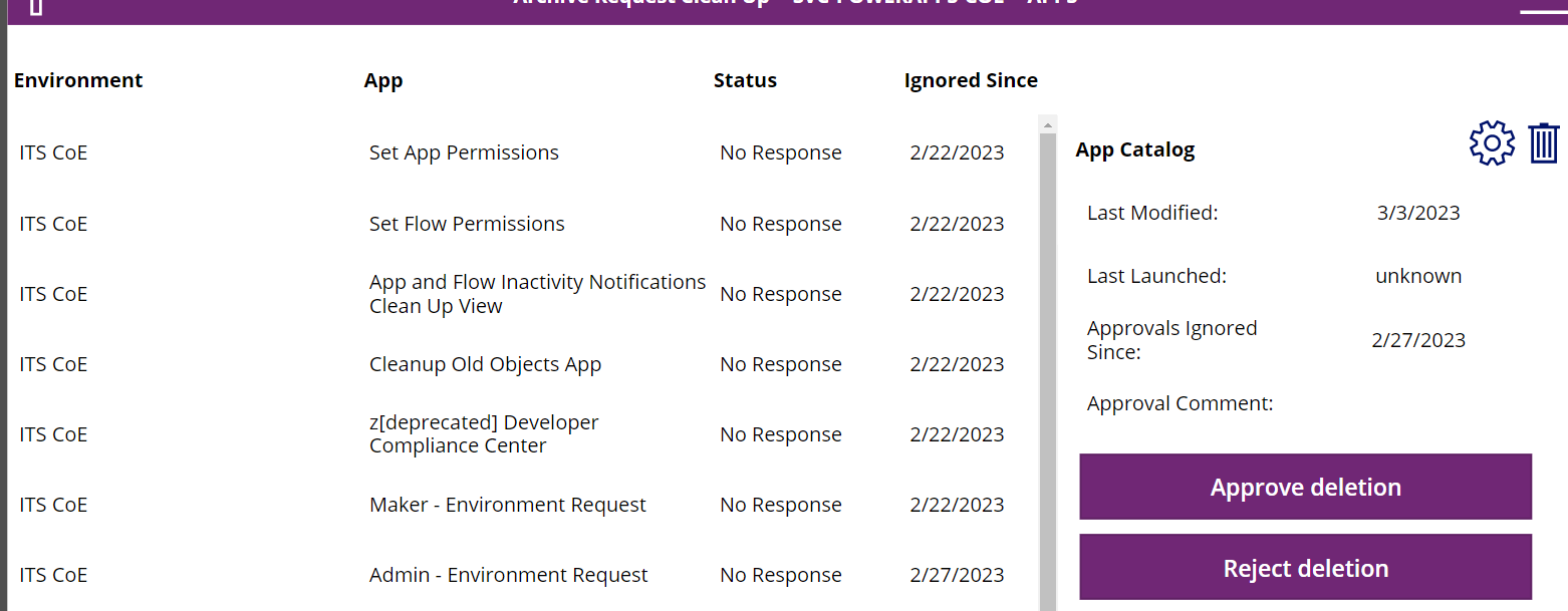 [CoE Starter Kit - QUESTION] CleanUp Old Objects · Issue #5456 ...
