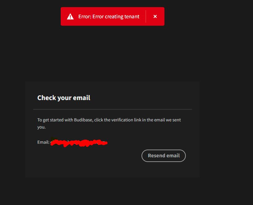 Cannot create new account · Issue #5732 · Budibase/budibase · GitHub