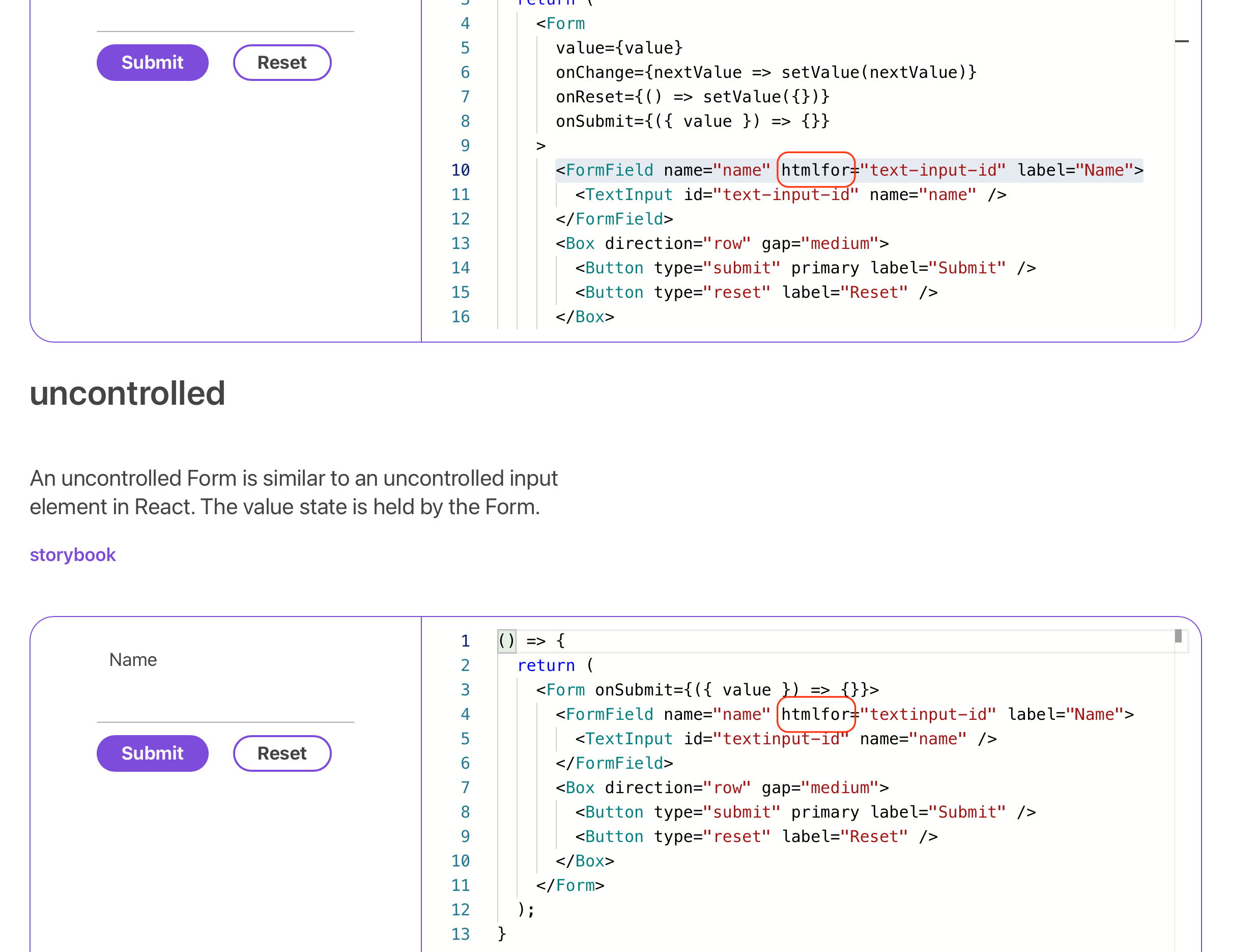 Typo in the sample code on grommet.io · Issue 4842 · grommet/grommet