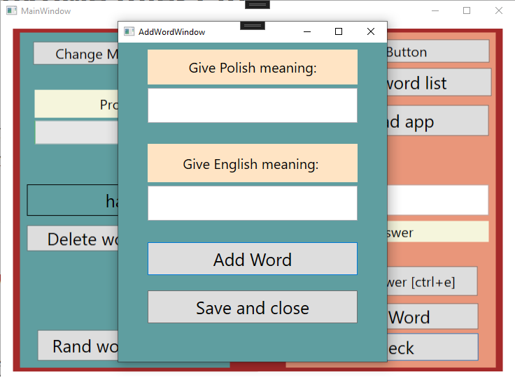 GitHub Martinpl99/QuizletPOLENG Application to learn English Words, builded in WPF