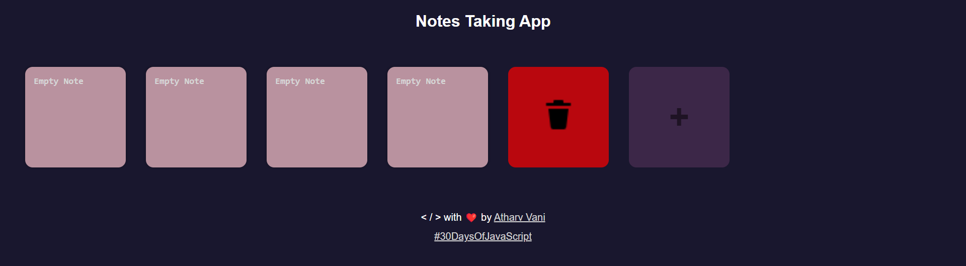 Delete button icon
