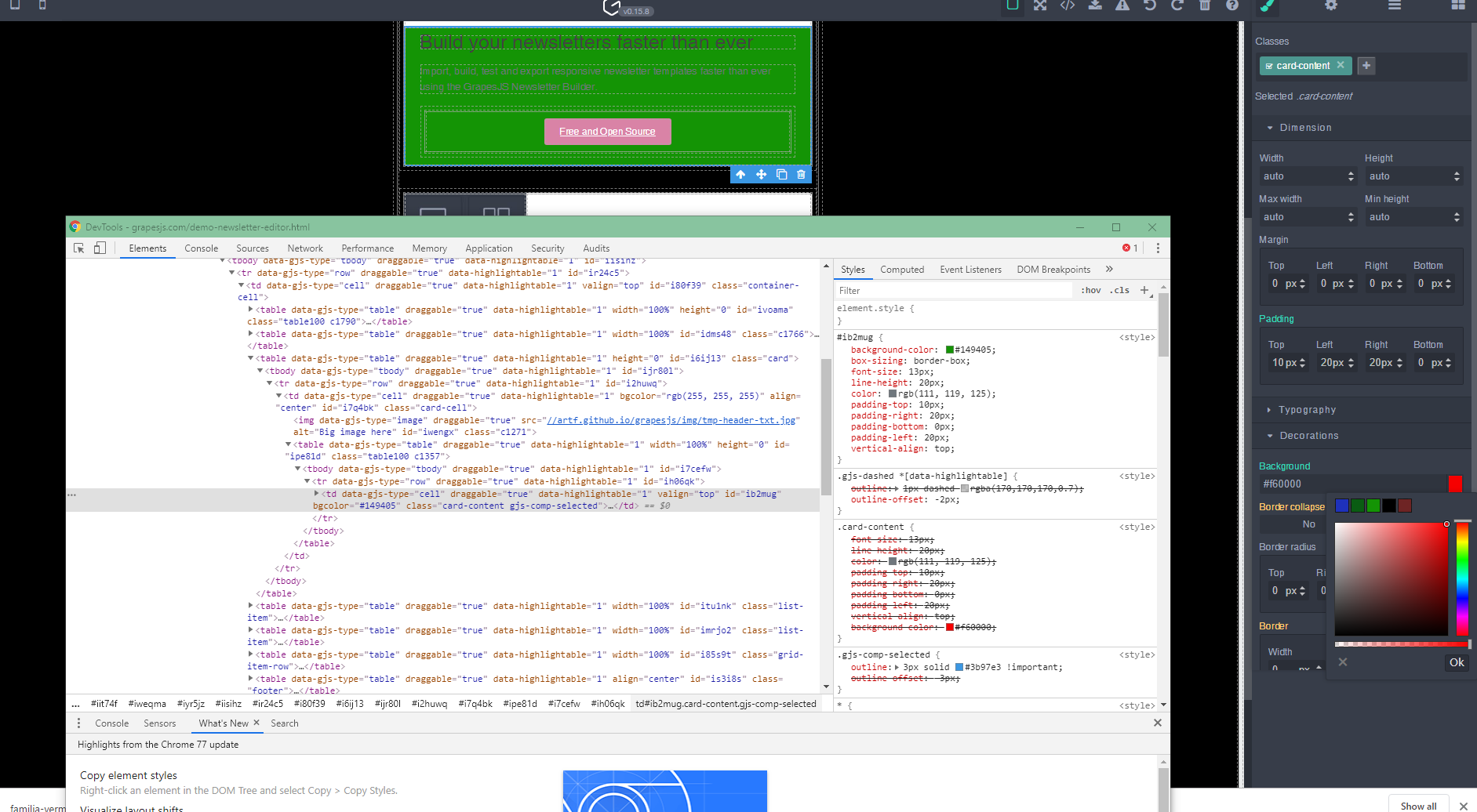 [Bug] Backgroundimage not picked up from styles attribute · Issue