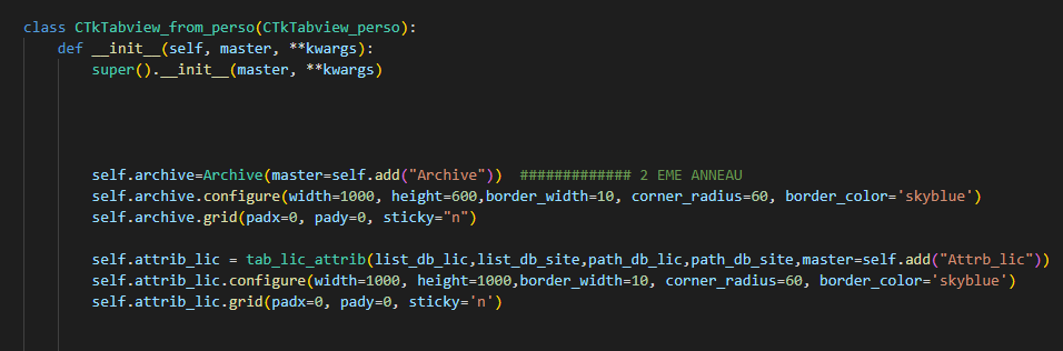 Placing Classes in Tabs · TomSchimansky CustomTkinter · Discussion ...