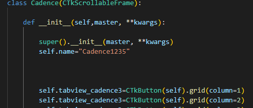 Fonction - insert class scrollable frame in CTktabview · TomSchimansky ...