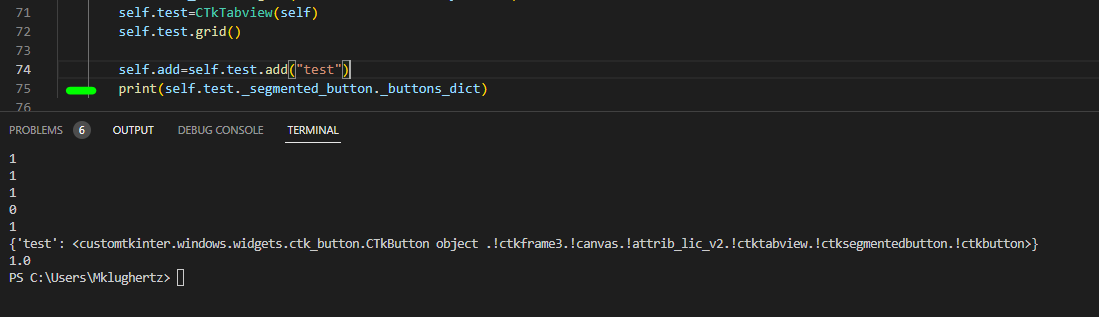Is there a way to hide segmented buttons which comes with CTkTabView ...