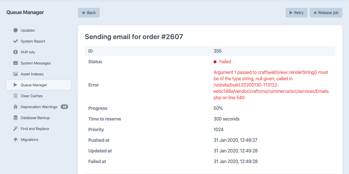 Order emails failing after update to Commerce 3.0.3 · Issue #1257 ...