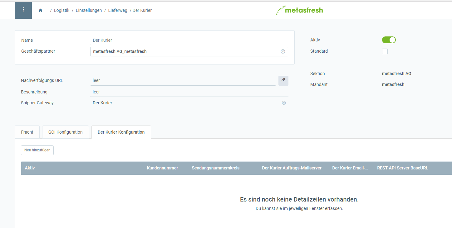 Implement support for `der Kurier` shipper · Issue #3926 · metasfresh ...