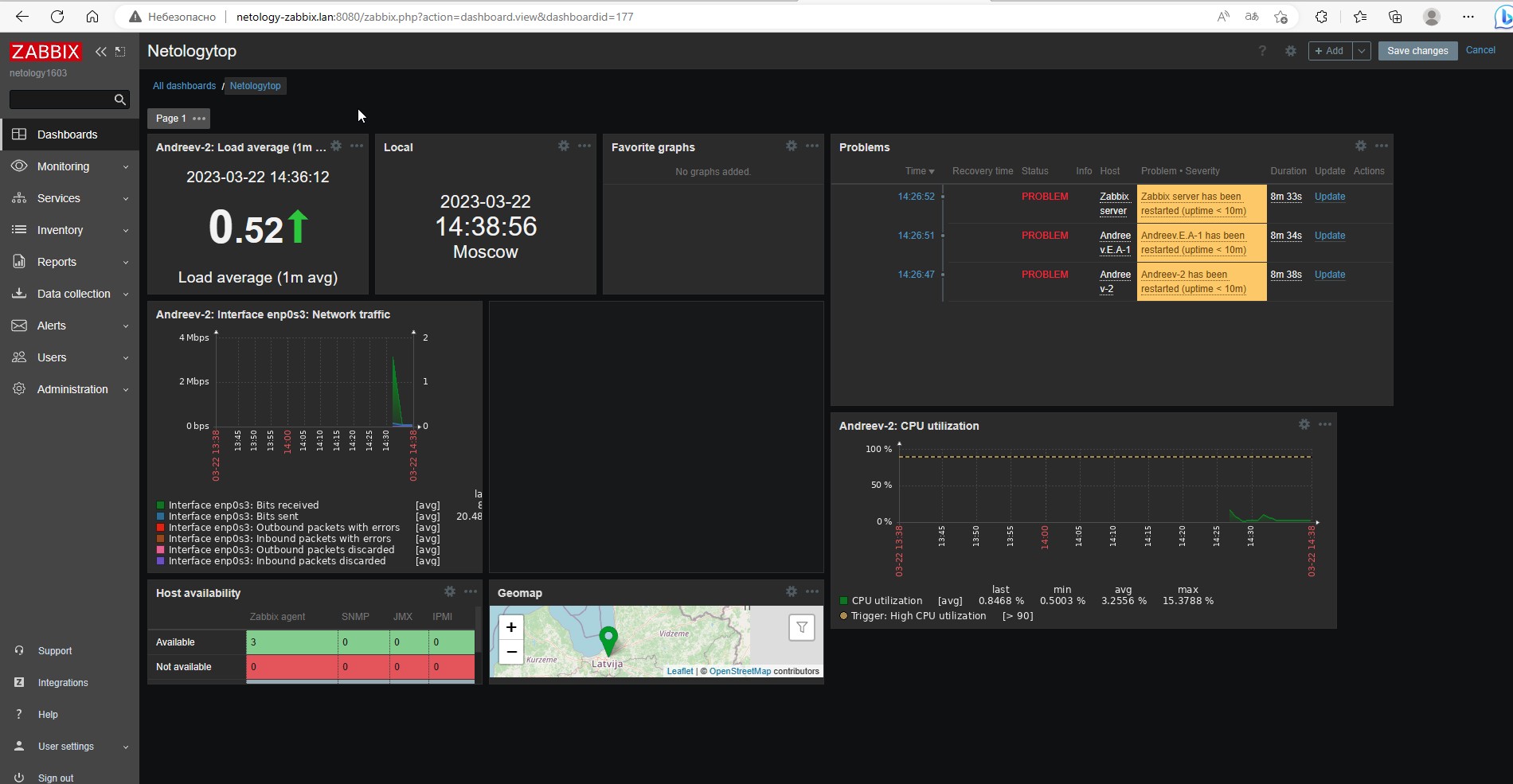 GitHub - Oigen181/9.2-Zabbix-2-Evgeny-Andreev