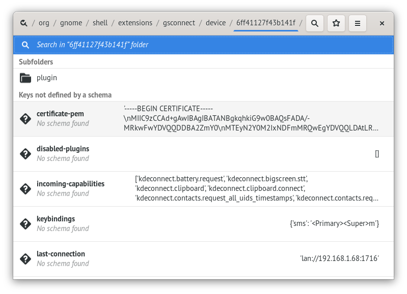 Error loading certificate · Issue #884 · GSConnect/gnome-shell ...