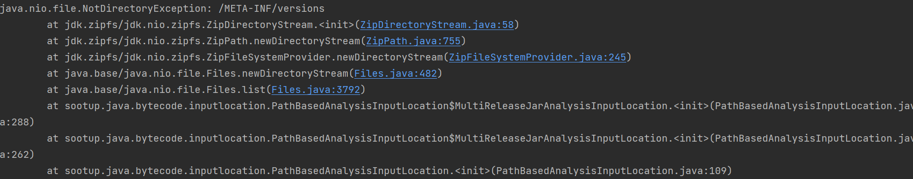 Run it under jdk17 and report an error · Issue #573 · soot-oss/SootUp ...