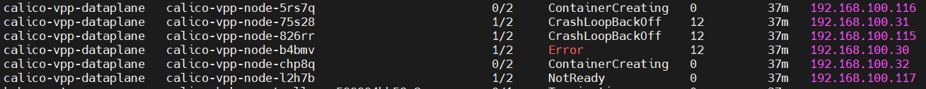 Issue while bringing up calico with vpp dataplane · Issue #461 ...